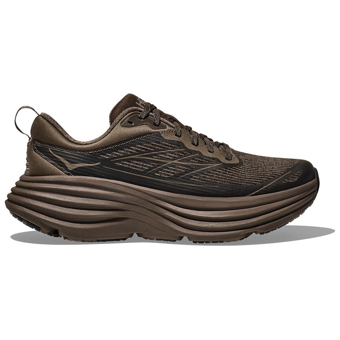 HOKA ONE ONE Bondi 8 Coverage Umber - вид с внутренней стороны