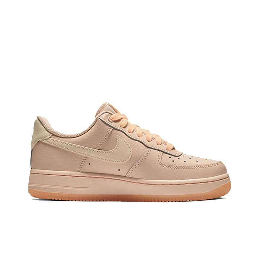 Nike Air Force 1 AF1 Orange Pulse - вид с внутренней стороны