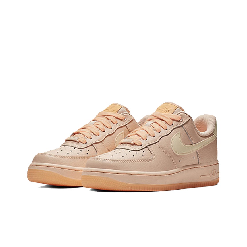 Nike Air Force 1 AF1 Orange Pulse - вид спереди