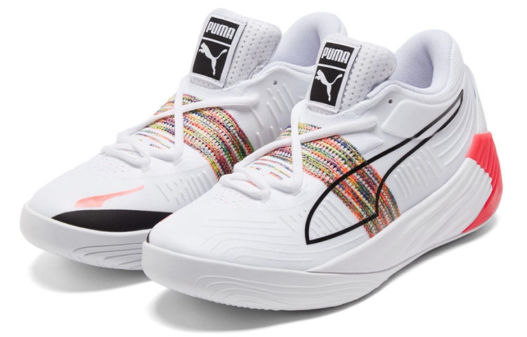 Puma Fusion Nitro White/Red - вид спереди