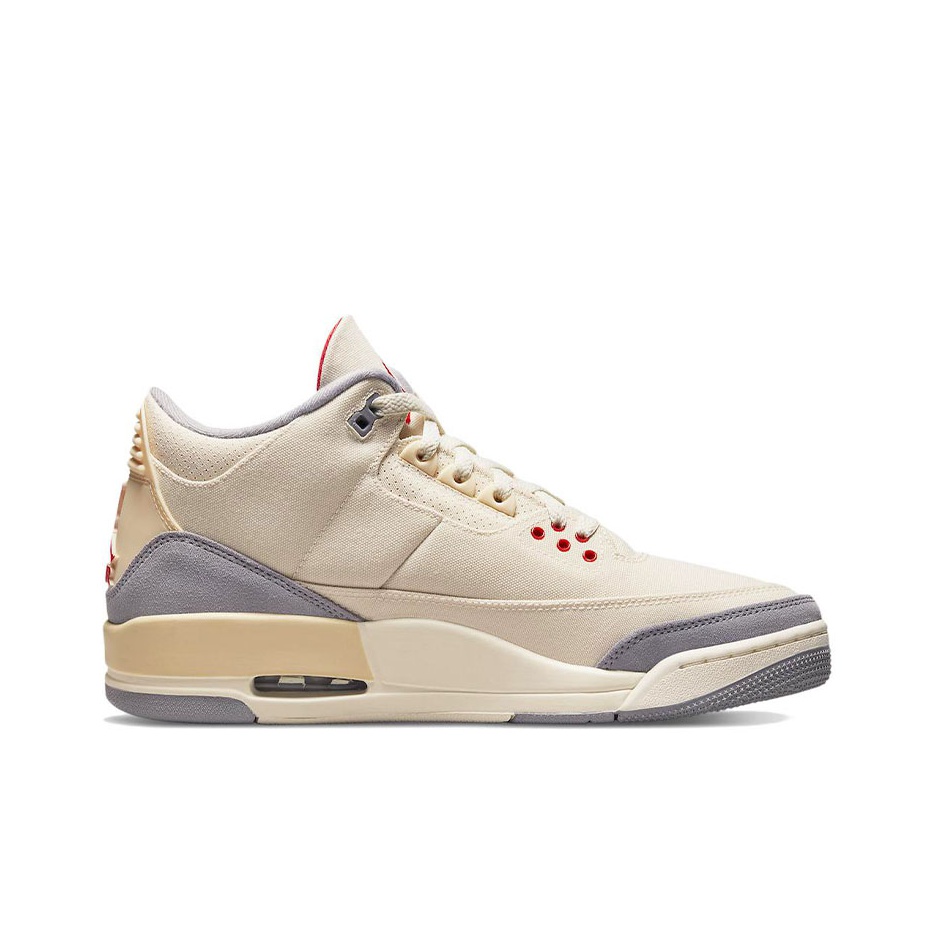Jordan Air Jordan 3 retro se "muslin" - вид с внутренней стороны