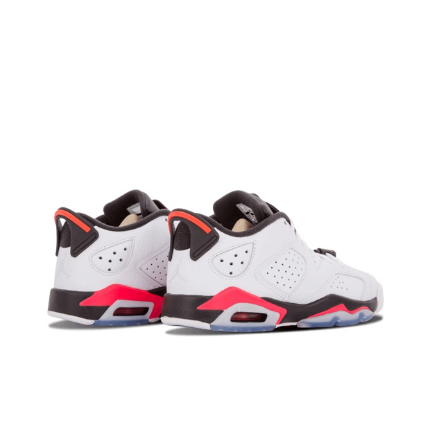 Jordan Air Jordan 6 Retro Low White Infrared 23 Black (GS) - вид сзади