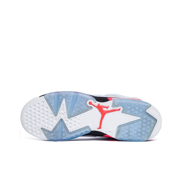Jordan Air Jordan 6 Retro Low White Infrared 23 Black (GS) - подошва