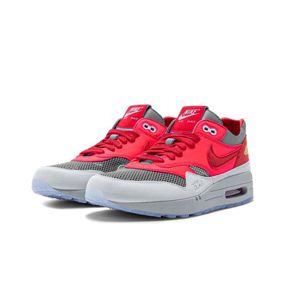 CLOT x Nike Air Max 1 KOD SOLAR RED - вид спереди