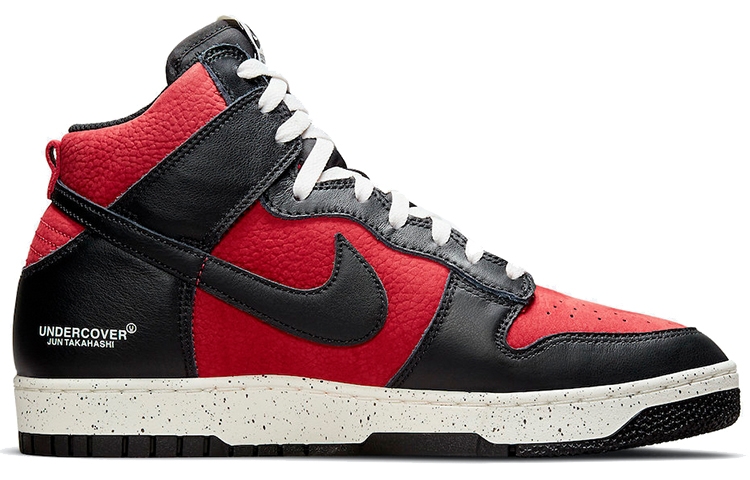 Nike Dunk High 1985 Undercover UBA - вид с внутренней стороны