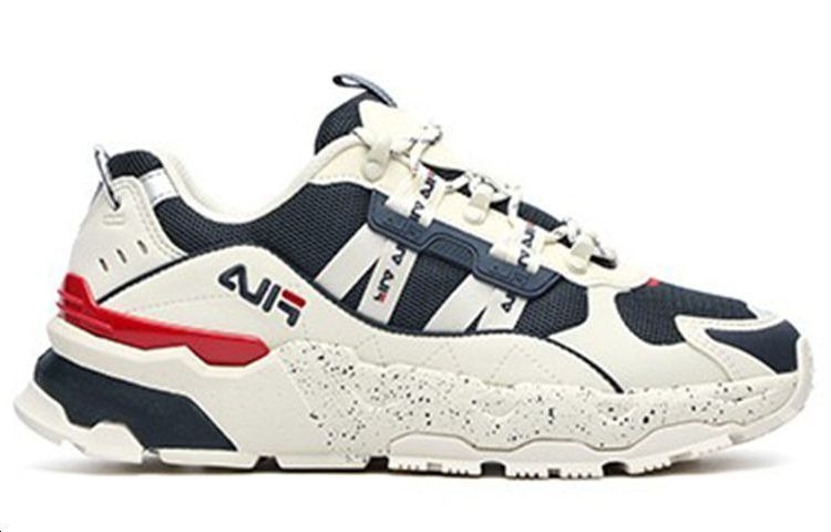 FILA Trek White/Blue/Red - вид с внутренней стороны