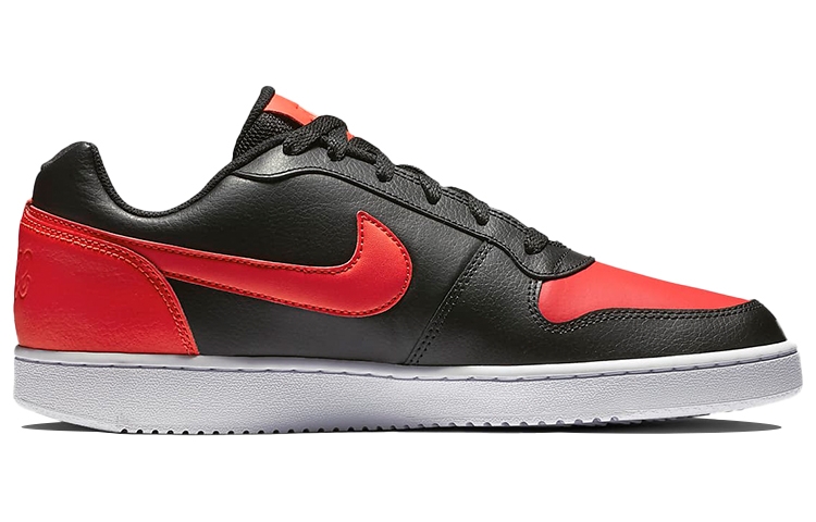 Nike EBERNON Black/Red - view from the inside
