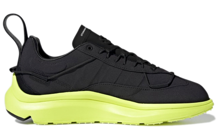 Y-3 Shiku Run 'Black Frozen Yellow' - вид с внутренней стороны