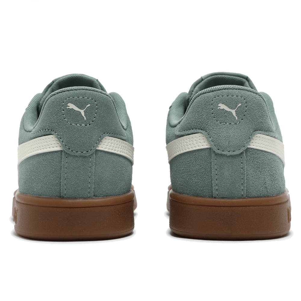 Puma Smash 3.0 Turquoise White Brown - вид спереди