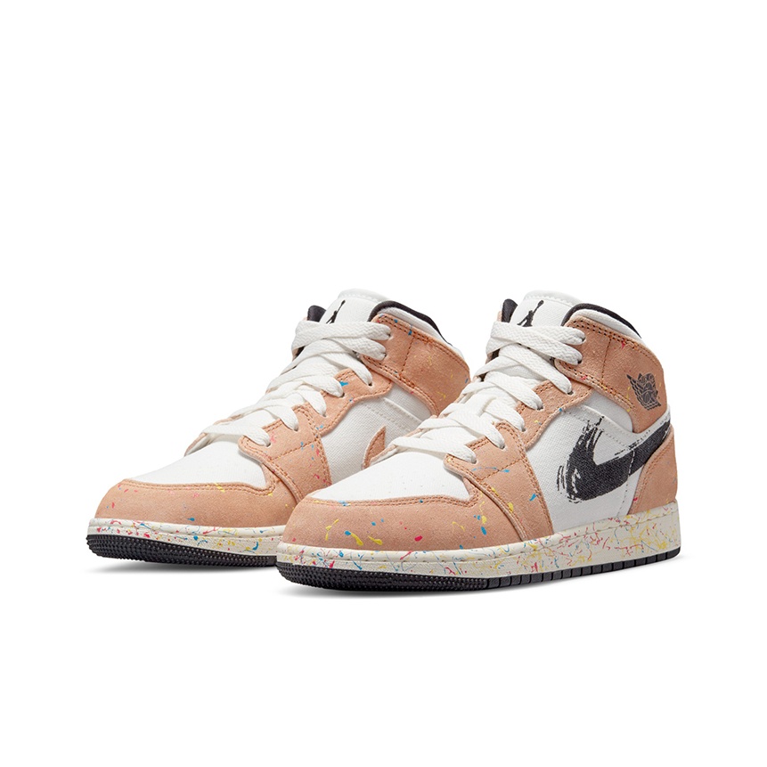 Jordan Air Jordan 1 Mid SE "Splatter" - вид спереди