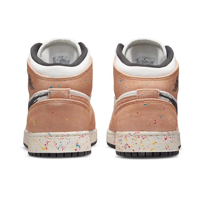 Jordan Air Jordan 1 Mid SE "Splatter" - подошва