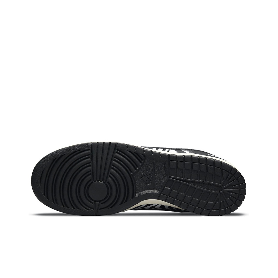 Quartersnacks x Nike Dunk SB Low "Zebra" BlackWhite - вид 6