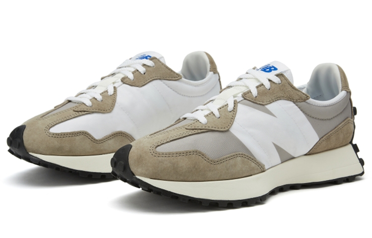 New Balance 327 Mushroom Aluminum (полнота: D) - вид спереди