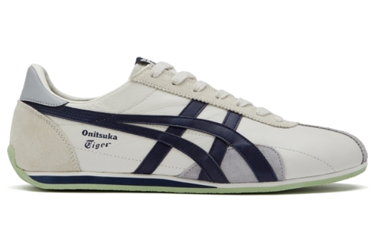Onitsuka Tiger Runspark 'White Cream Navy' - вид с внутренней стороны