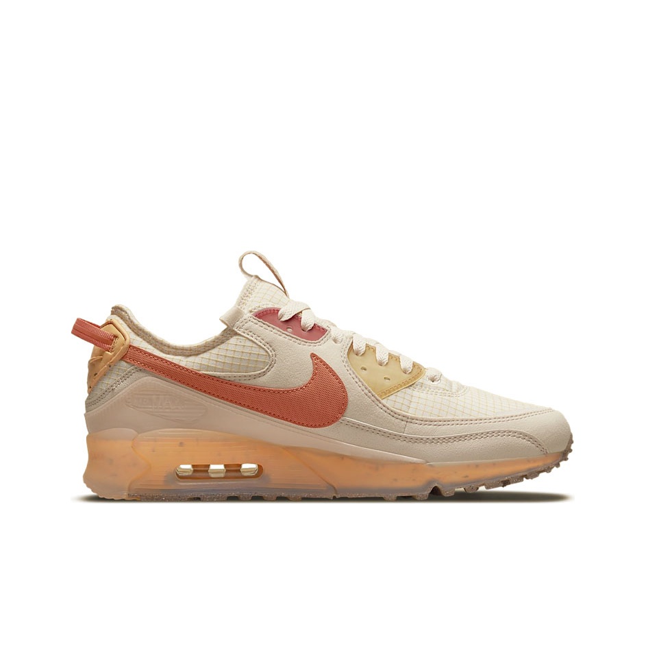 Nike Air Max 90 "fuel orange" - вид с внутренней стороны