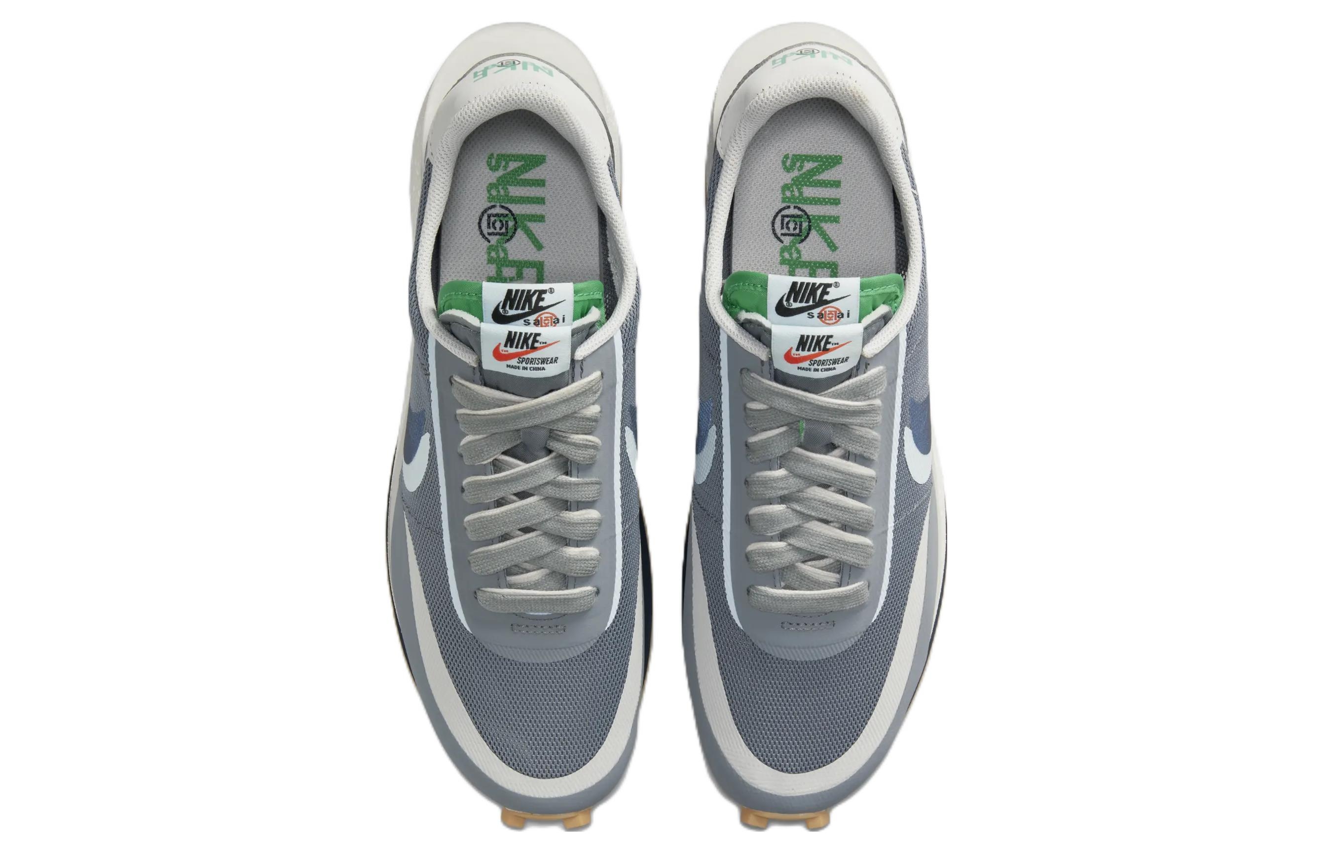 clot x sacai x Nike LDWaffle - вид сзади