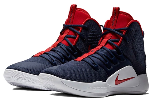 Nike Hyperdunk X EP 'USA' - вид сзади