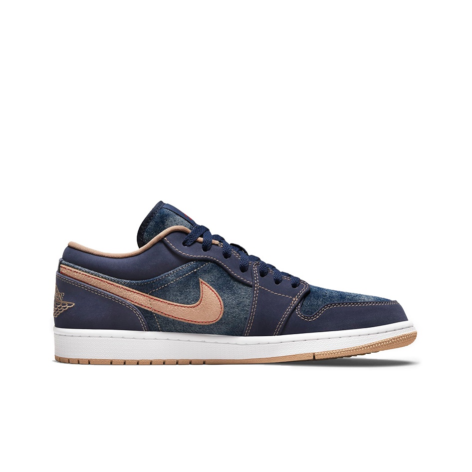 Jordan Air Jordan 1 low se "denim" - вид с внутренней стороны
