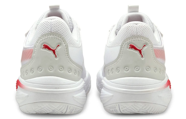 Puma Court Rider 1.0 White/Red - вид сзади