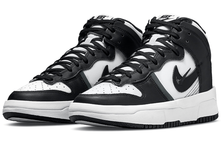 Nike Dunk High Up Panda - вид спереди