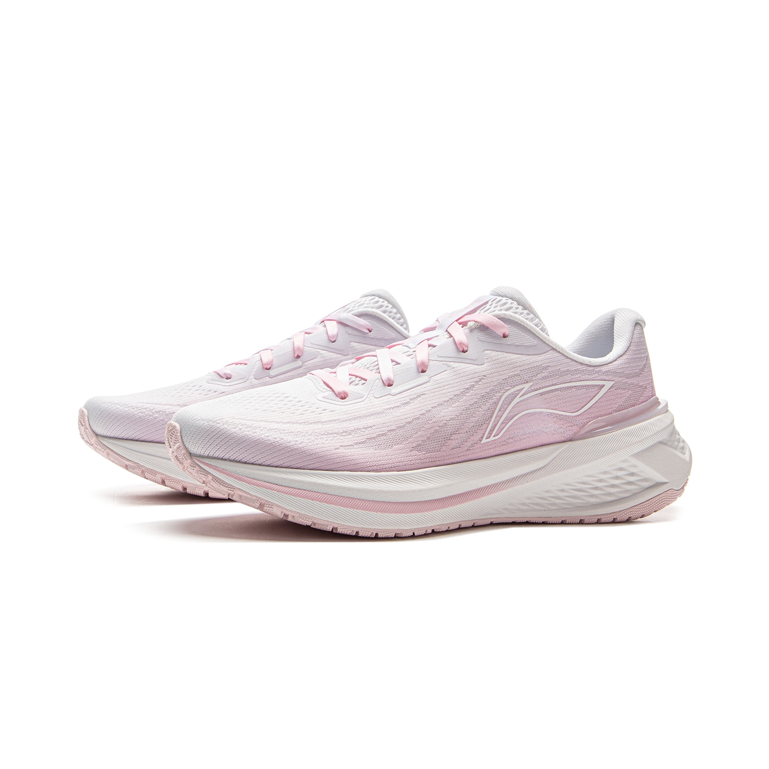 Li-Ning Wu Yue 3.0 White Pink - вид спереди