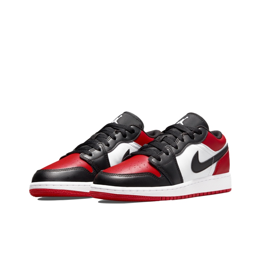 Jordan Air Jordan 1 Low GS "Bred Toe" - rear view