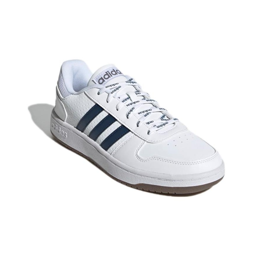 adidas neo Hoops 2.0 White Crew Navy - вид 8