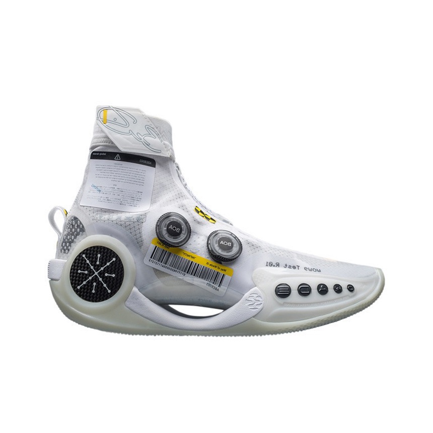 Li-Ning WOW Way of Wade 9 Infinity Test R1 - вид с внутренней стороны