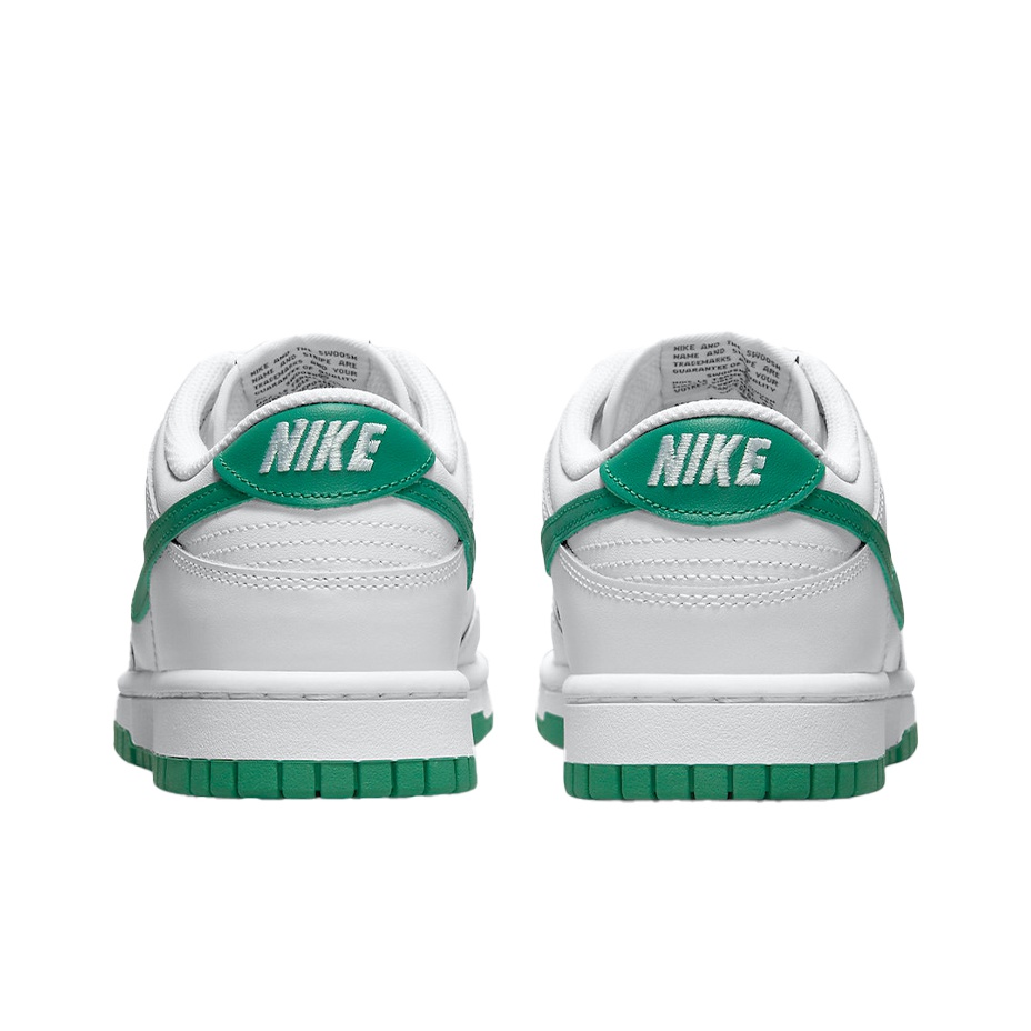 Nike Dunk Low White Green - подошва