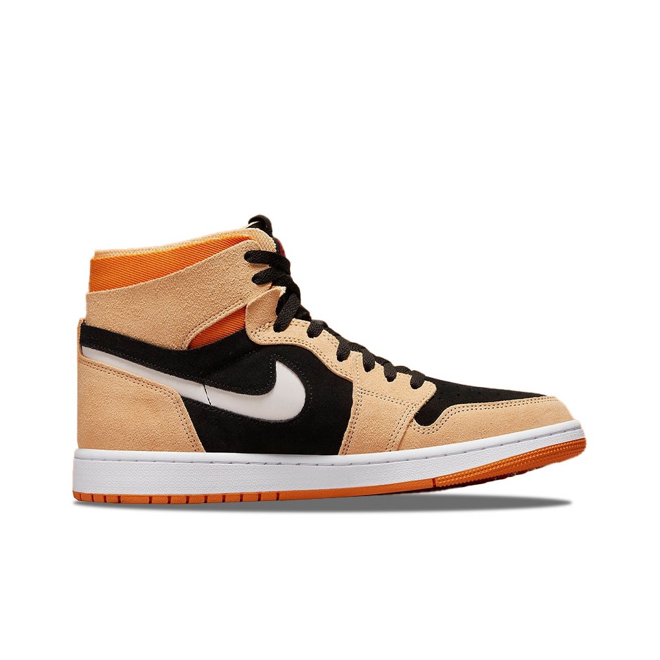 Jordan Air Jordan 1 zoom air cmft "pumpkin spice" - вид с внутренней стороны