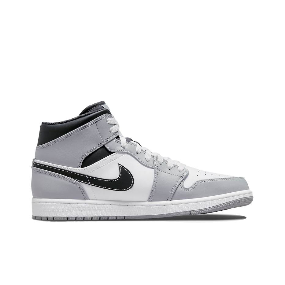 Jordan Air Jordan 1 Mid "Light Smoke Grey" - вид с внутренней стороны