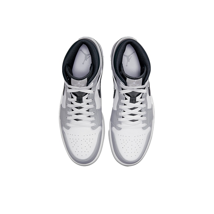 Jordan Air Jordan 1 Mid "Light Smoke Grey" - вид сзади