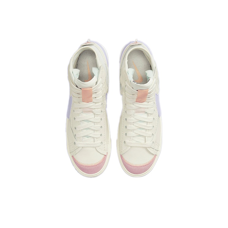 Nike Blazer 77 Jumbo "Sail and Pure Violet" - вид сзади