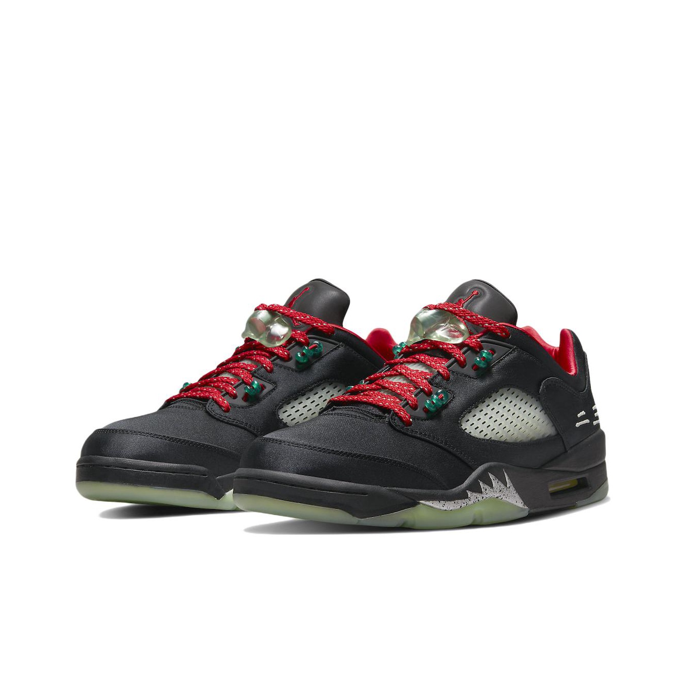 CLOT x Jordan Air Jordan 5 retro low sp "jade" - вид спереди