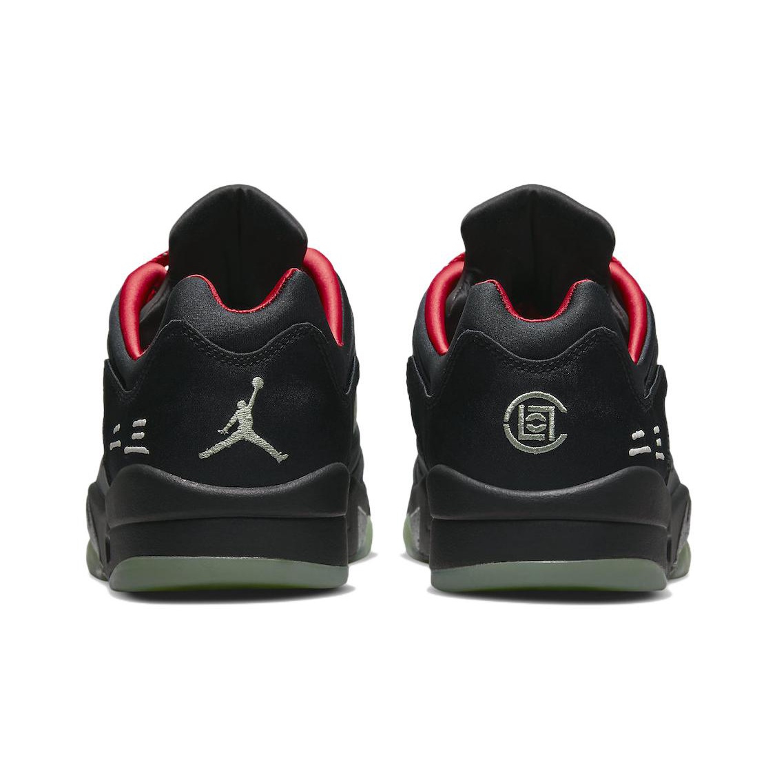 CLOT x Jordan Air Jordan 5 retro low sp "jade" - подошва