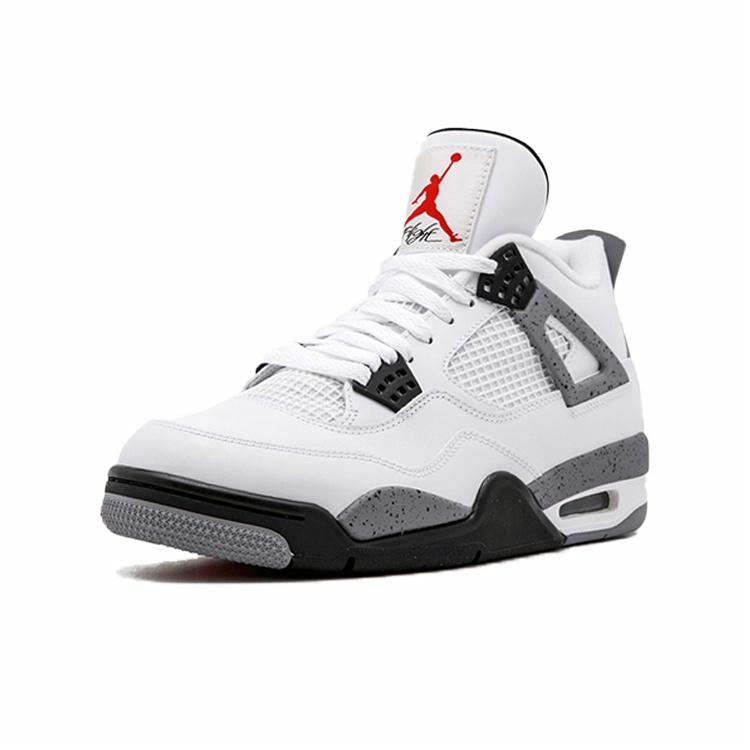 Jordan Air Jordan 4 Retro "White Cement" 2012 - вид спереди