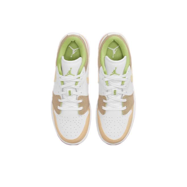 Jordan Air Jordan 1 Low GS Pastel Grind Vivid Green - вид сзади