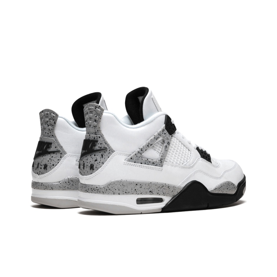 Jordan Air Jordan 4 retro white cement 2016 - вид сзади