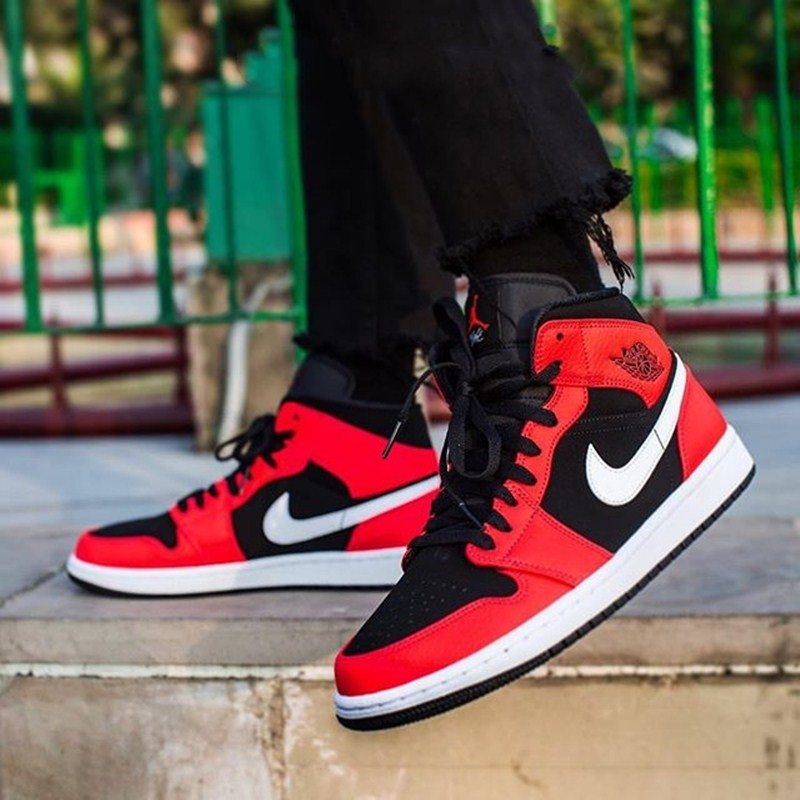 Jordan Air Jordan 1 Mid - вид с внутренней стороны