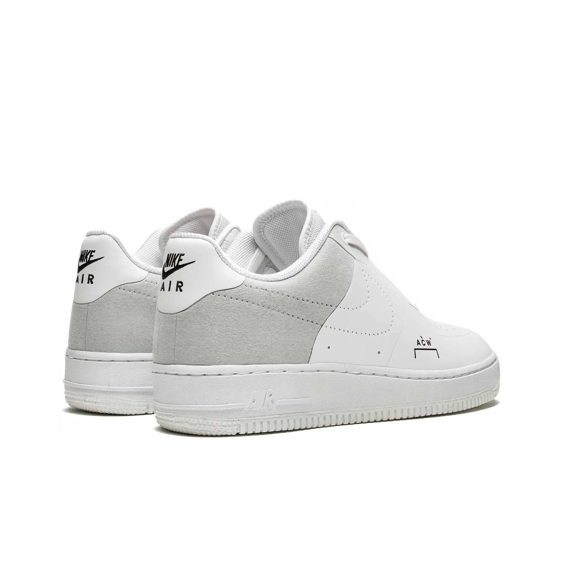 A-COLD-WALL* x Nike Air Force 1 White - вид сзади
