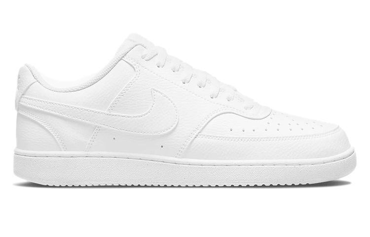 Nike Court Vision Low Next Nature Triple White - вид с внутренней стороны