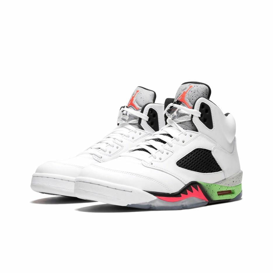 Jordan Air Jordan 5 Retro Poison Green - вид с внутренней стороны
