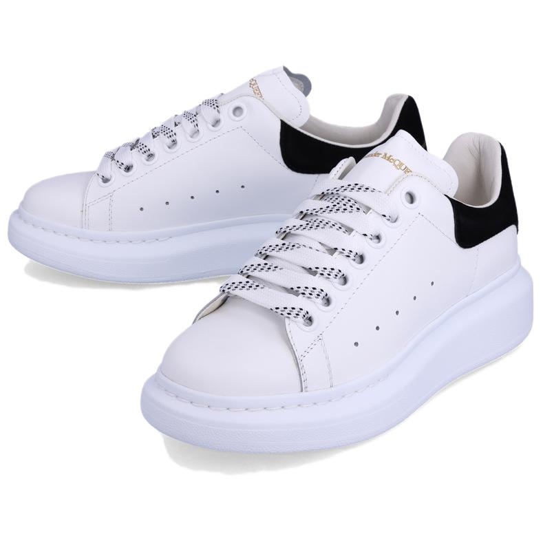 Alexander McQueen Oversized White Black - вид спереди