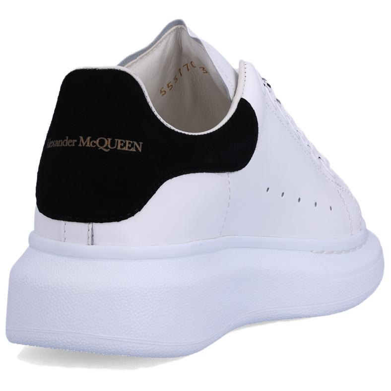Alexander McQueen Oversized White Black - вид сзади