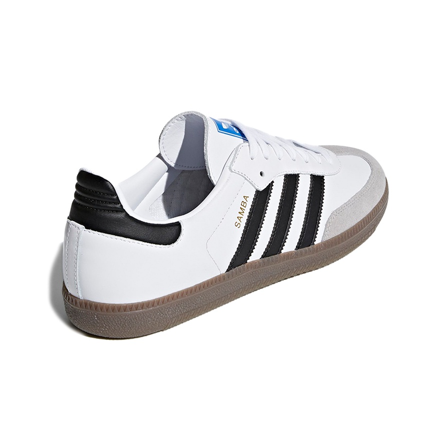 adidas originals Samba OG "White Black" - вид сзади