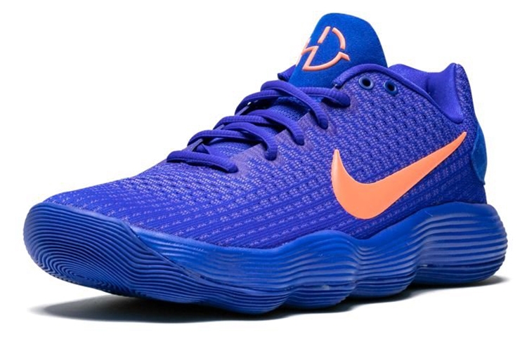 Nike Hyperdunk 2017 Low EP "Racer Blue" - вид с внутренней стороны