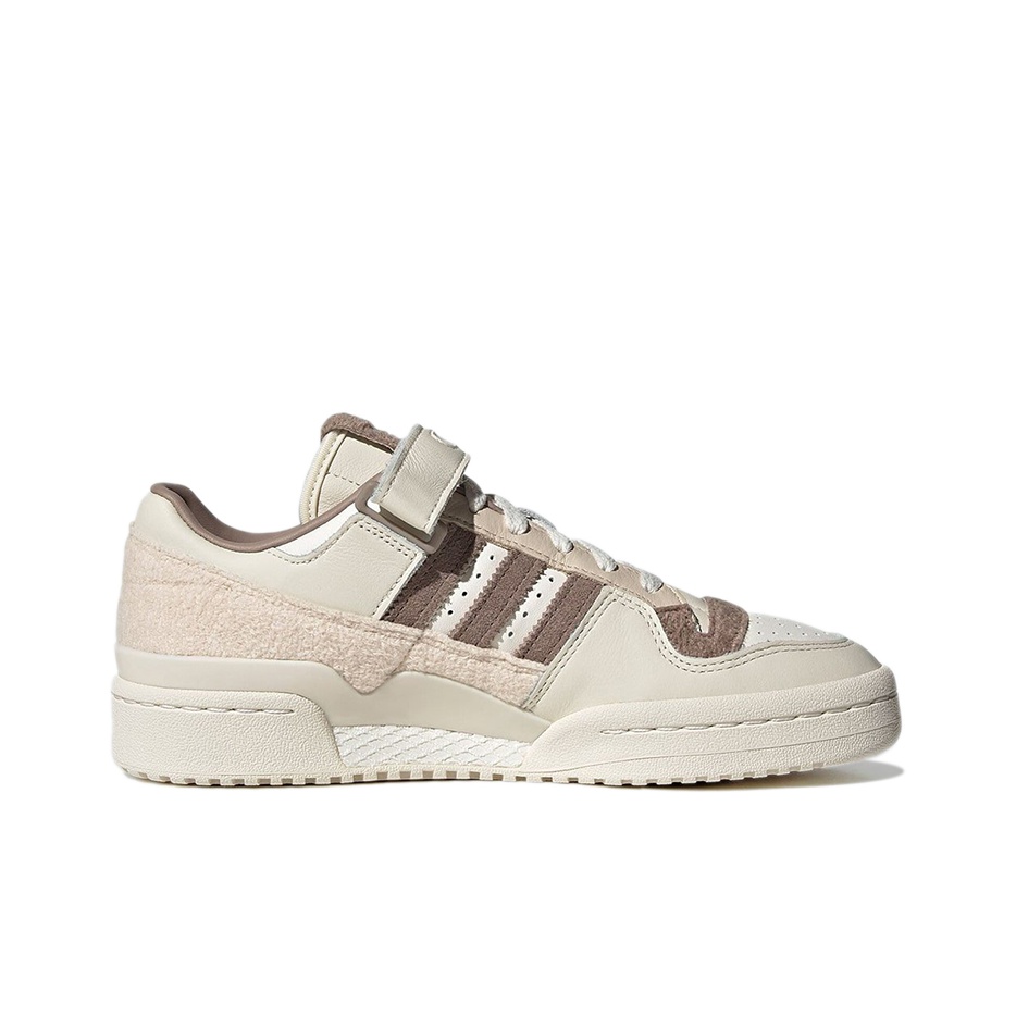 adidas originals FORUM 84 Low Halo Ivory Fleece Cream Chalk-White - вид с внутренней стороны