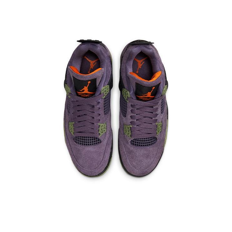 Jordan Air Jordan 4 retro "canyon purple" - вид сзади
