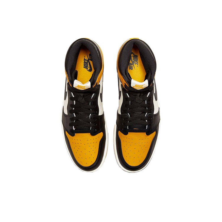 Jordan Air Jordan 1 high og "taxi" - вид сзади