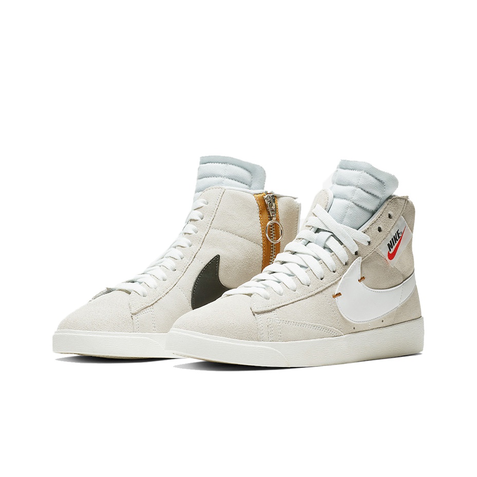 Nike Blazer Mid Rebel Off White - вид спереди